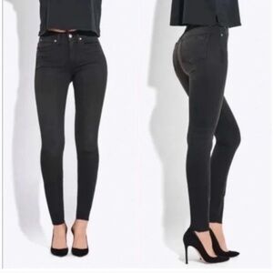 AYR Jet Black Skinny Jeans